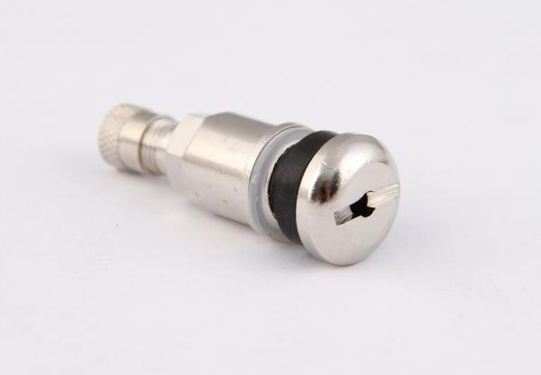 Metallventil Ventilloch 11,5 mm - Länge 42 mm Messing vernickelt